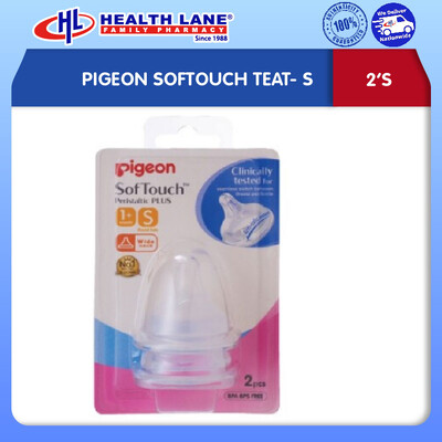 PIGEON SOFTOUCH TEAT 2'S- S